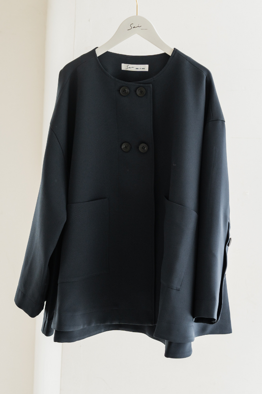 Flare jacket（Navy）