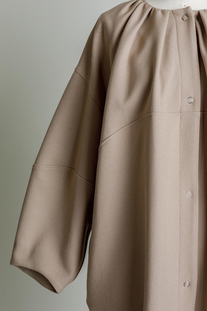 Cocoon Coat（Beige）