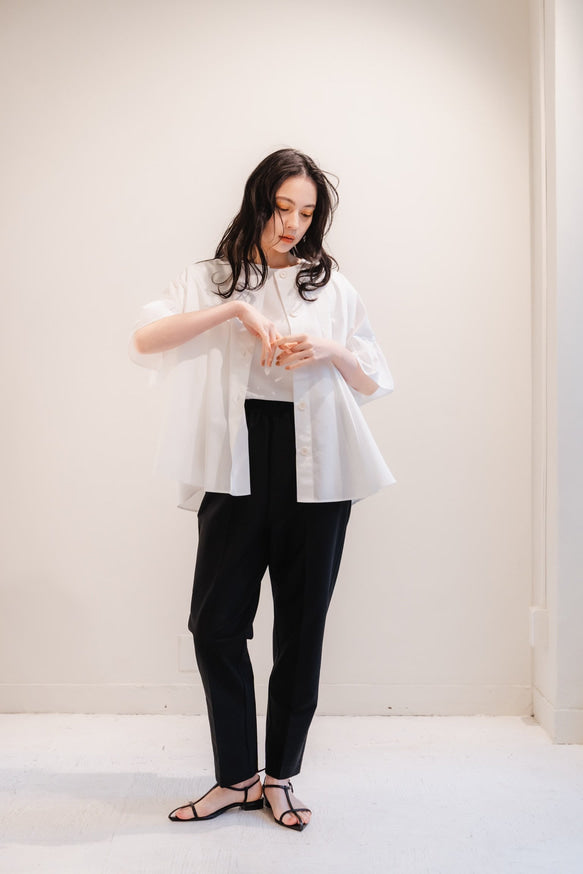 Tulip T-blouse （White）