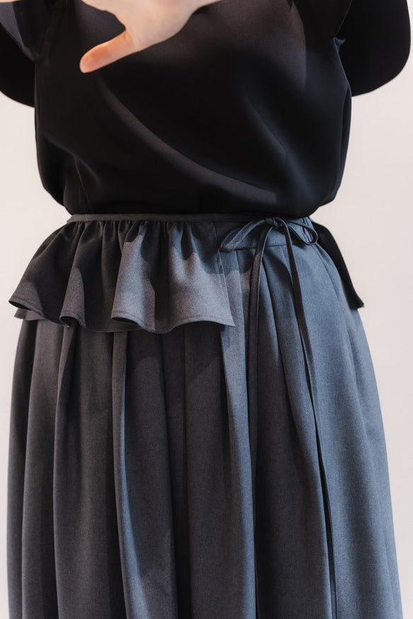 Sarasara skirt（Gray）