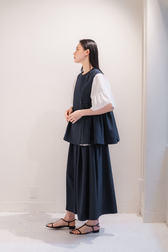 Sarasara vest（Navy）