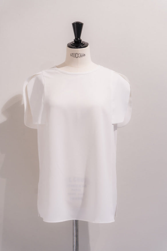 Tulip T-blouse （White）