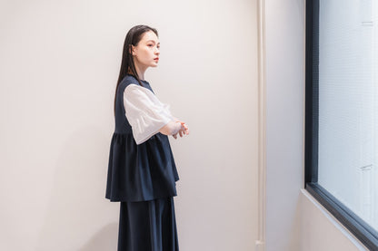 Sarasara vest（Navy）