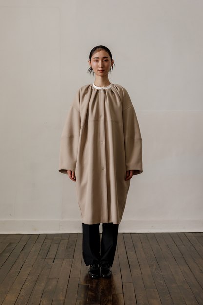 Cocoon Coat（Beige）