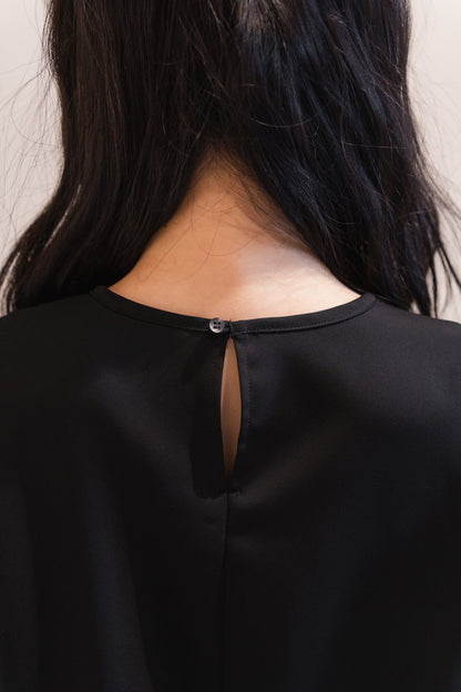 Tulip T-blouse （Black）