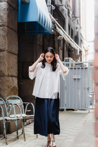 Aibou shir-cket  （White）