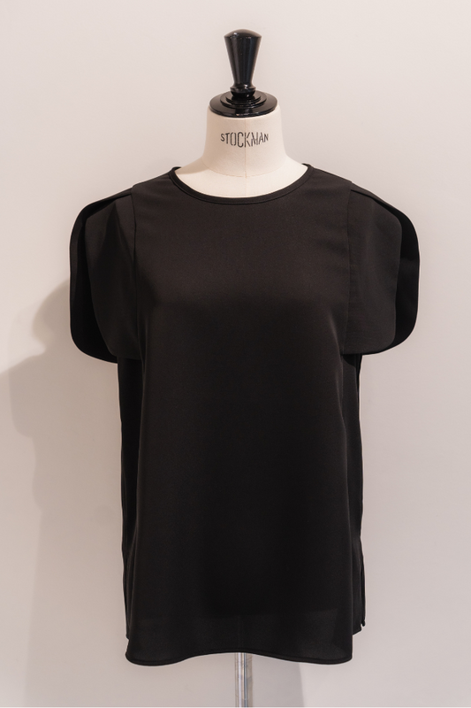 Tulip T-blouse （Black）