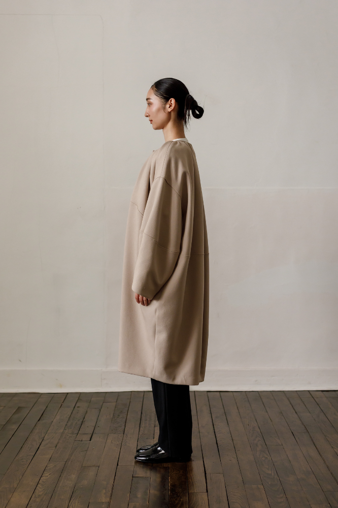 Cocoon Coat（Beige）