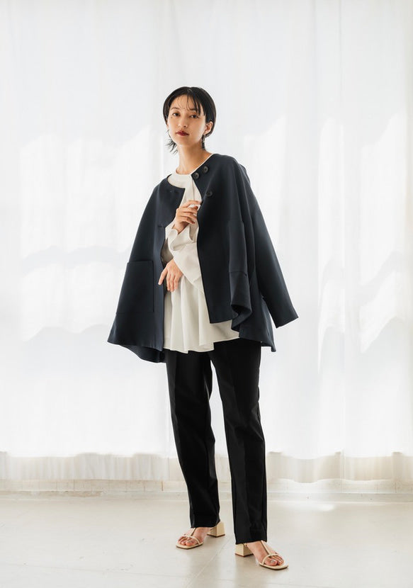 Flare jacket（Navy）