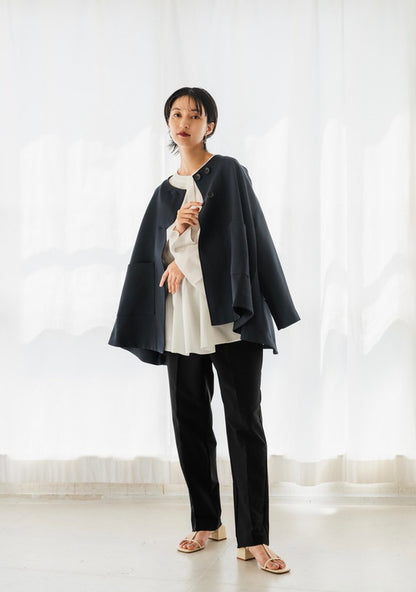 Flare jacket（Navy）