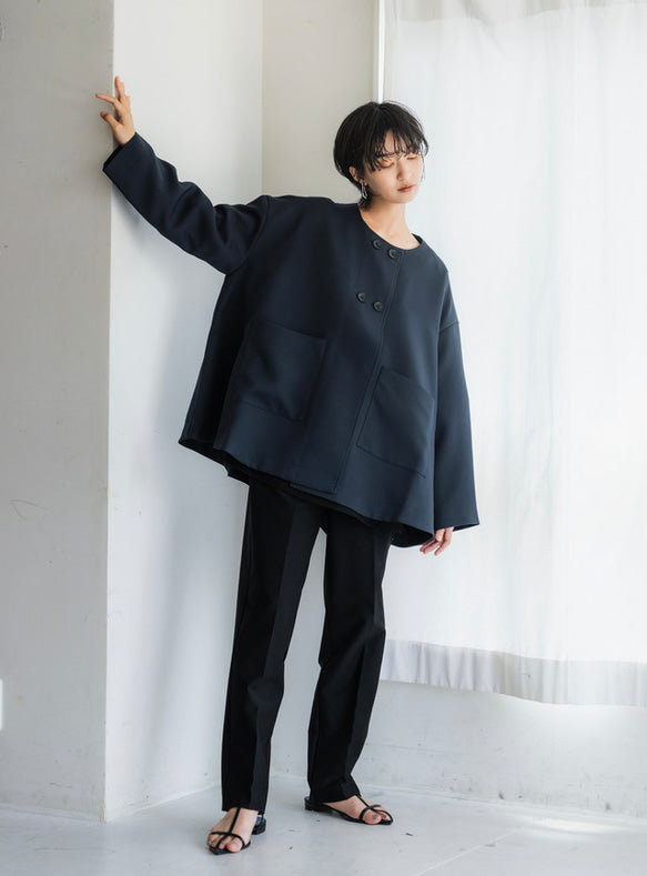 Flare jacket（Navy）