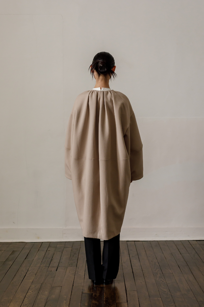 Cocoon Coat（Beige）