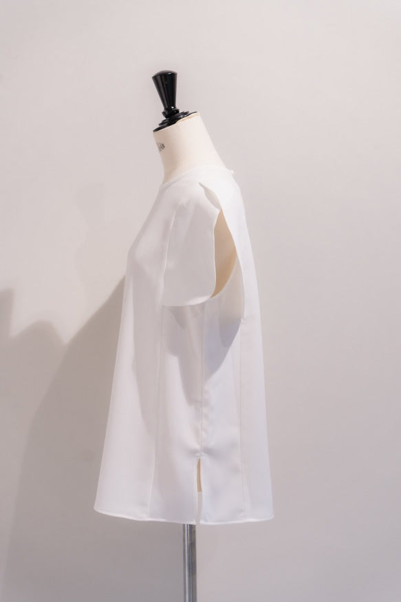 Tulip T-blouse （White）