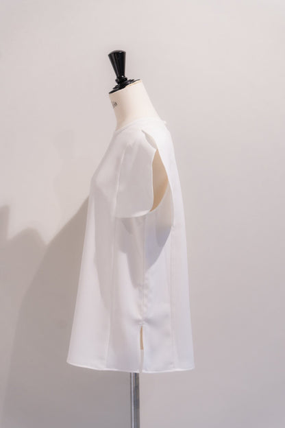 Tulip T-blouse （White）