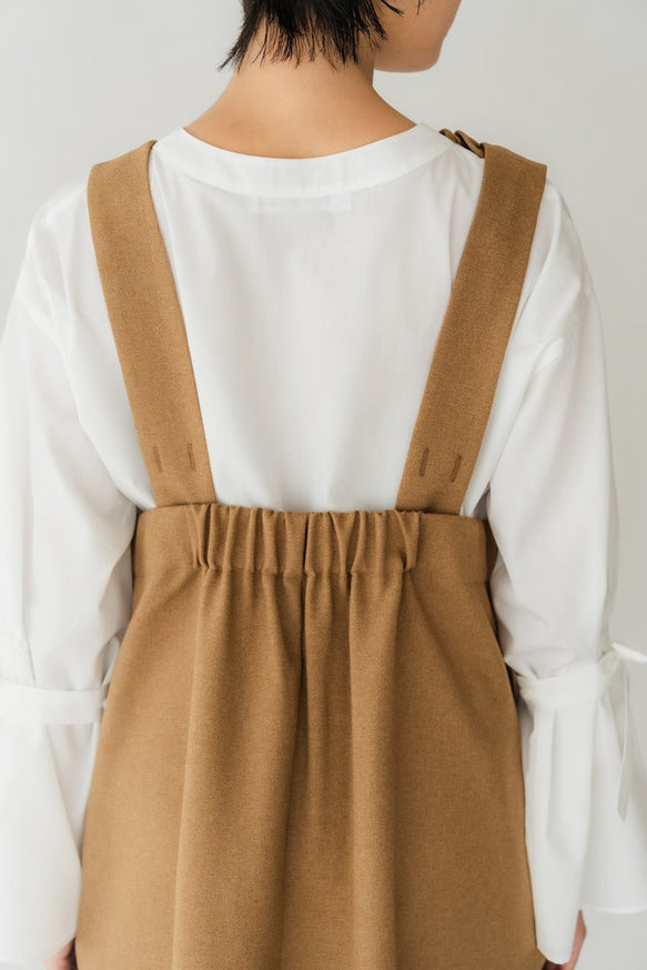 2way Frill dress（camel）