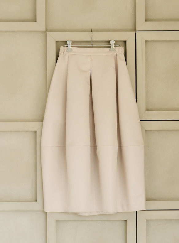 Cocoon skirt（Greige）