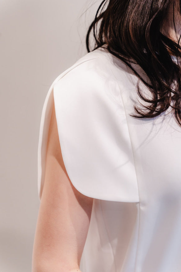 Tulip T-blouse （White）
