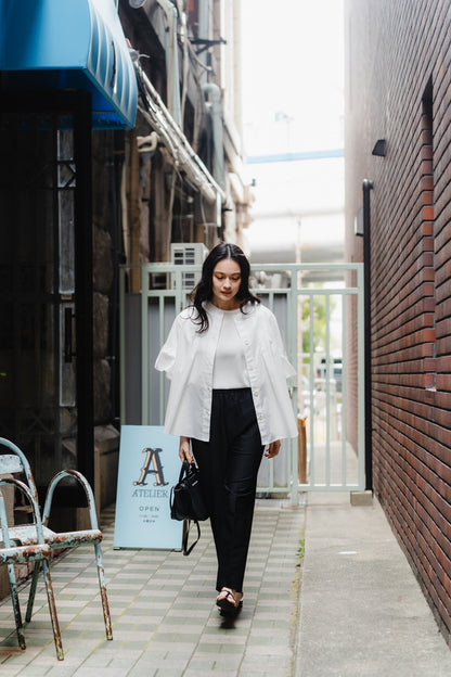 Aibou shir-cket  （White）