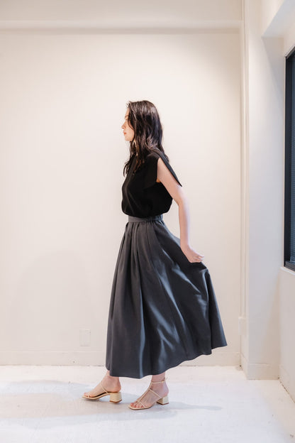 Sarasara skirt（Gray）