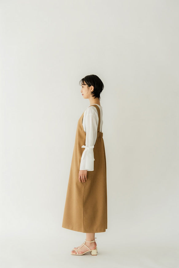 2way Frill dress（camel）