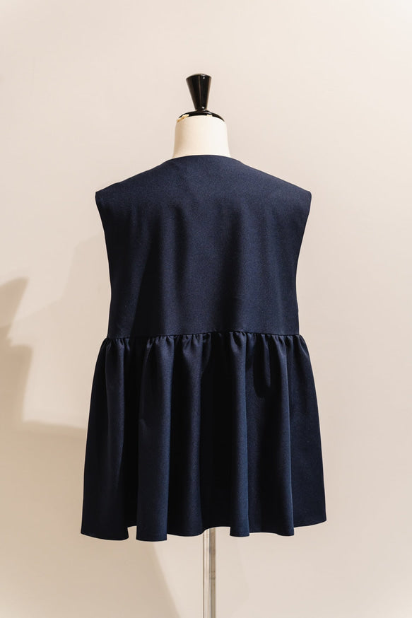 Sarasara vest（Navy）