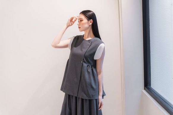 Sarasara vest（Gray）