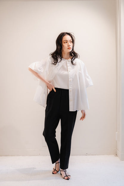 Tulip T-blouse （White）