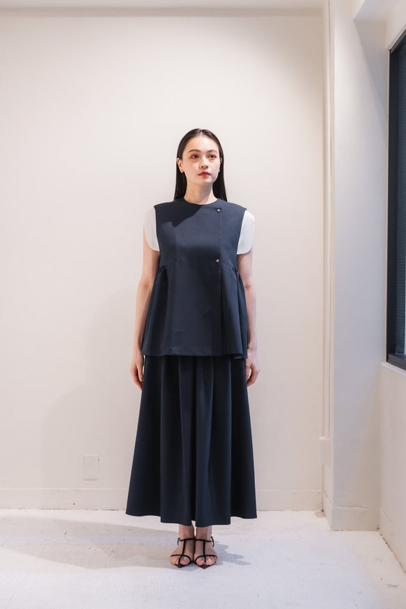 Sarasara vest（Navy）