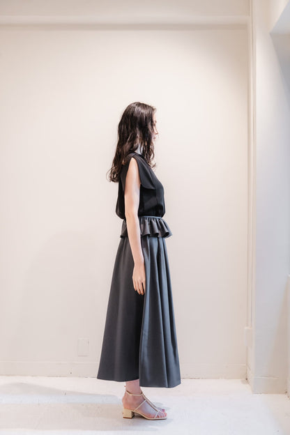 Sarasara skirt（Gray）