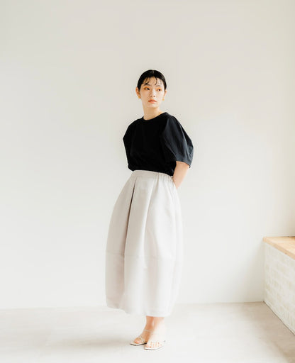 Cocoon skirt（Greige）