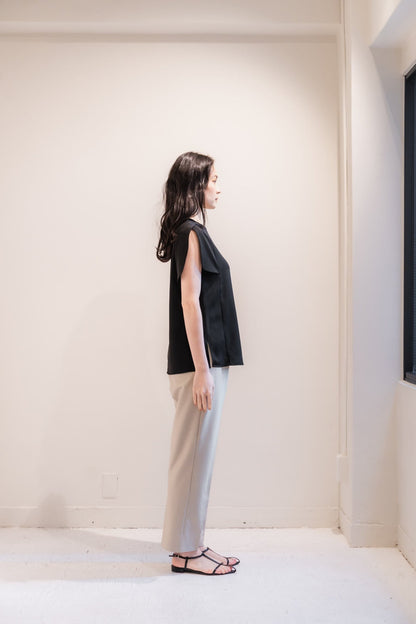 Tulip T-blouse （Black）