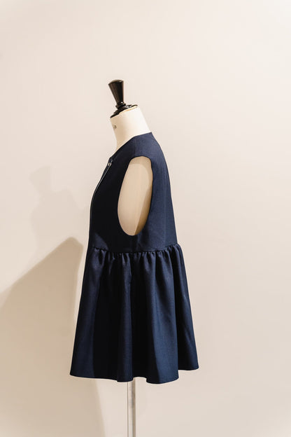 Sarasara vest（Navy）