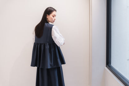 Sarasara vest（Navy）