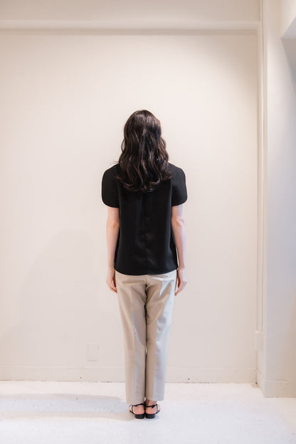Tulip T-blouse （Black）