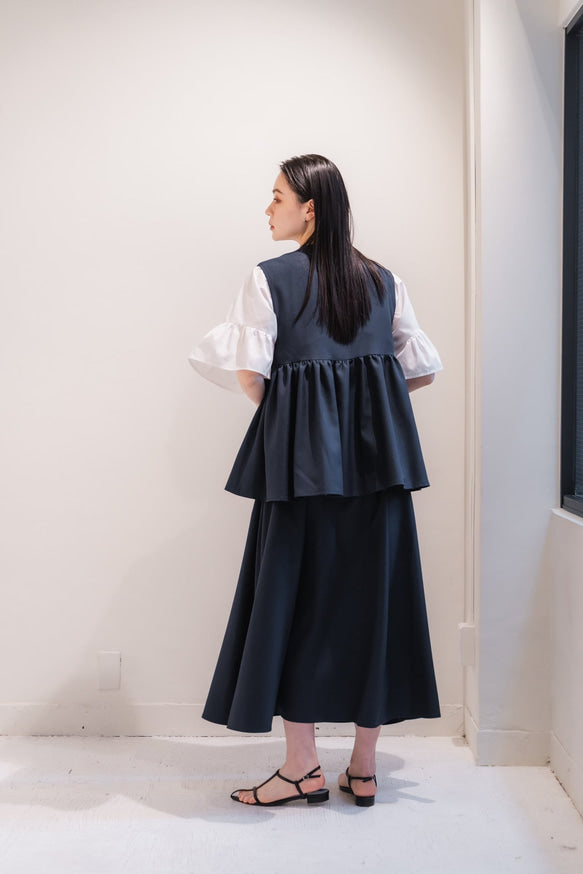 Sarasara vest（Navy）