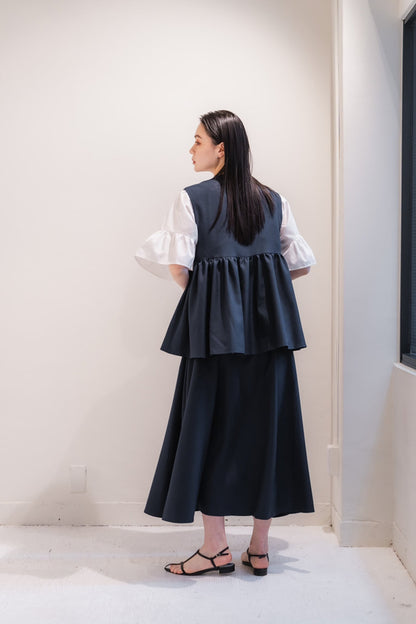 Sarasara vest（Navy）